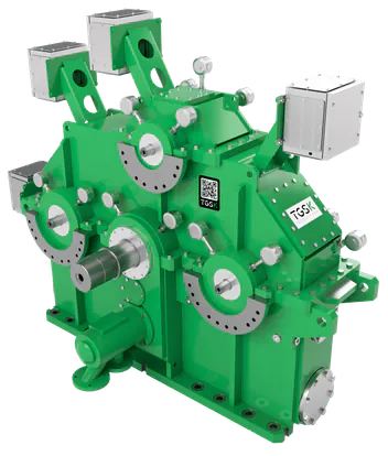 TGSK Turbogetriebe mit ECHO PRM QR-Code